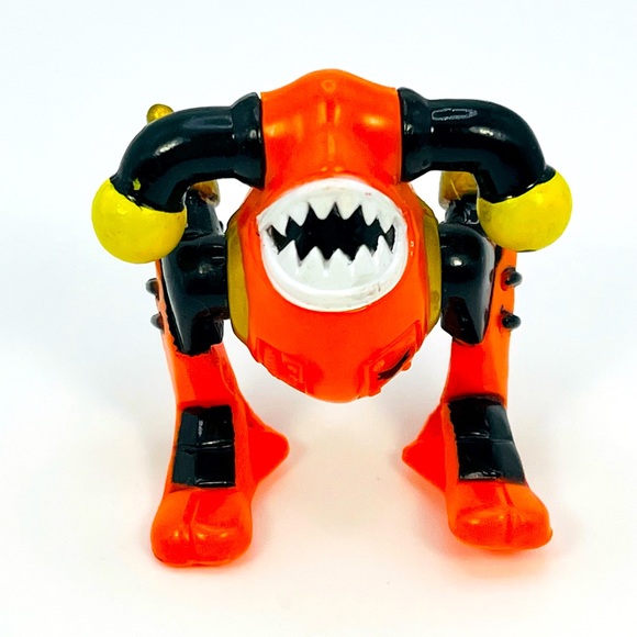 Z-bots Micro Machines Jawbreaker Figure Galoob Vintage 1993 Zbots Orange Alien - Picture 1 of 7